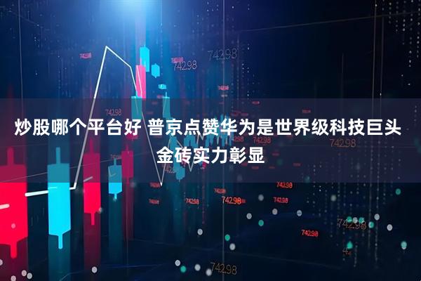 炒股哪个平台好 普京点赞华为是世界级科技巨头 金砖实力彰显